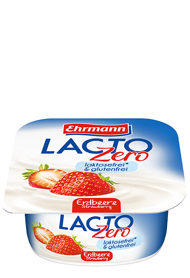Ehrmann Lacto Zero Strawberry - 381x556