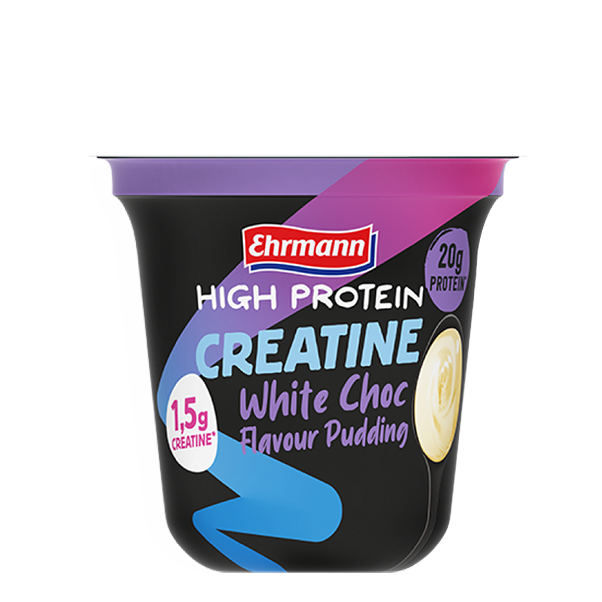 Ehrmann High Protein Creatine White Choc Pudding